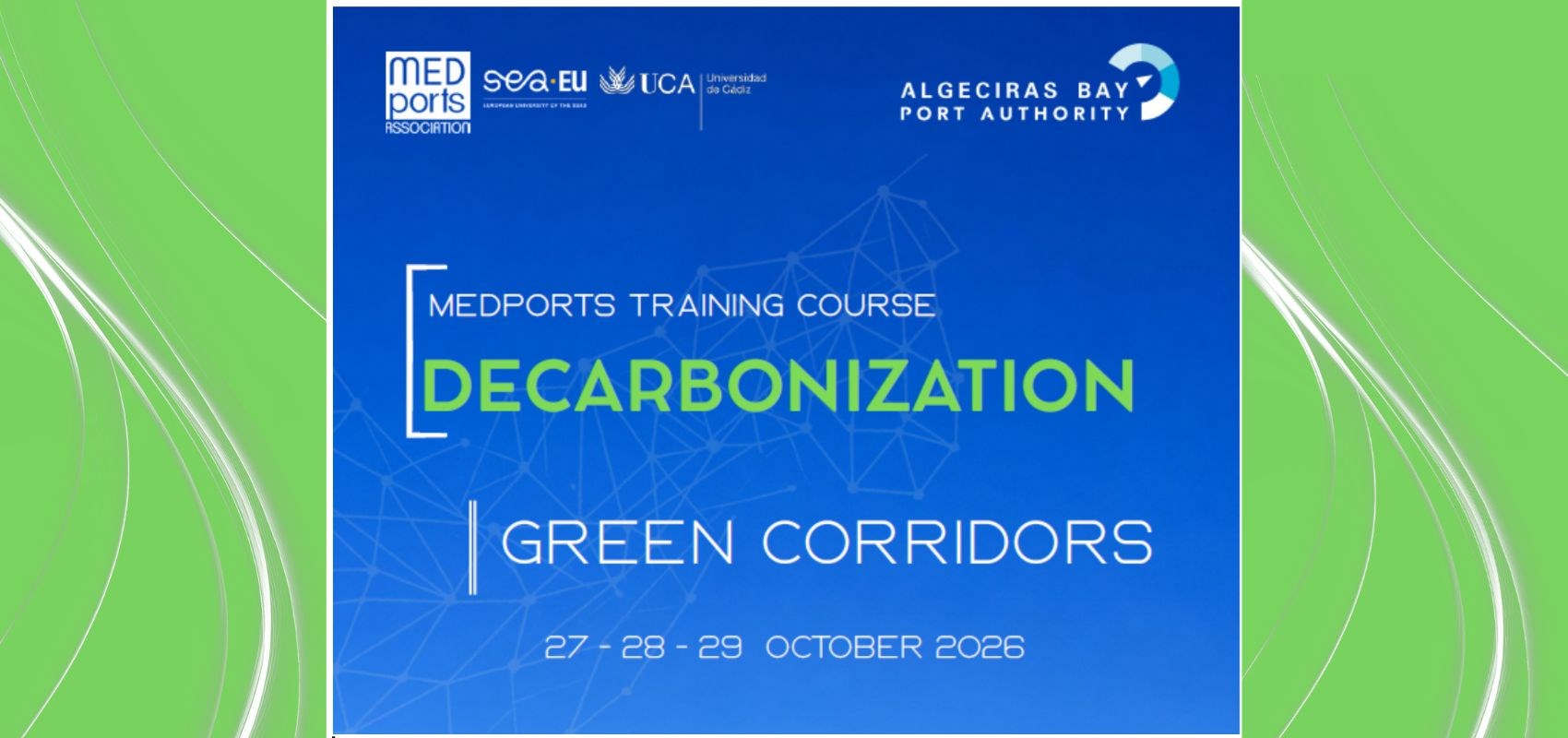 MedPorts Training Course: Decarbonization and Green Corridors